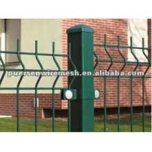 Metal wire mesh fence PVC coated fence panel